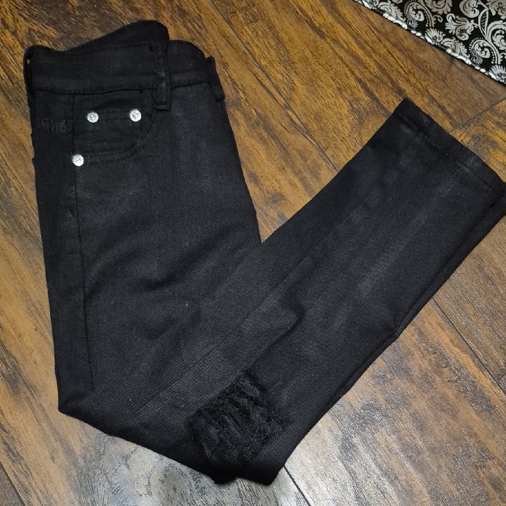 Black Denim Pants